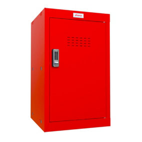 Phoenix CL0644RRE Size 3 Red Cube Locker with Electronic Lock