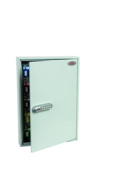 Phoenix Commercial Key Cabinet KC0600E 100 Hook with Electronic Lock.