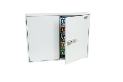 Phoenix Commercial Key Cabinet KC0600E 400 Hook with Electronic Lock.