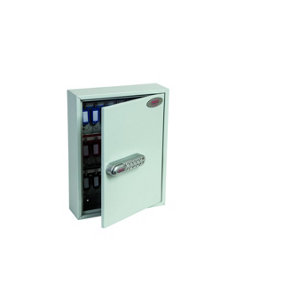 Phoenix Commercial Key Cabinet KC0600E 42 Hook with Electronic Lock.