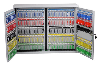 Phoenix Commercial Key Cabinet KC0600K 400 Hook with Key Lock. - 3