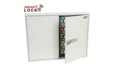 Phoenix Commercial Key Cabinet KC0600N 400 Hook with Net Code Electronic Lock.