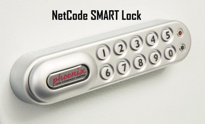 Phoenix Commercial Key Cabinet KC0600N 400 Hook with Net Code Electronic Lock.