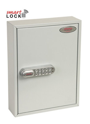 Phoenix Commercial Key Cabinet KC0600N 42 Hook with Net Code Electronic Lock.
