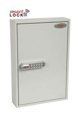 Phoenix Commercial Key Cabinet KC0600N 64 Hook with Net Code Electronic Lock.
