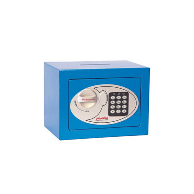 Phoenix Compact Home Office SS0721EBD Blue Security Safe with Electronic Lock