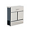 Phoenix Estilo Top Loading Letter Box MB0124KS in Stainless Steel with Key Lock. FREE DELIVERY