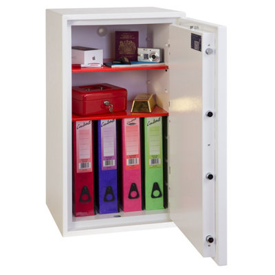 Phoenix Fortress SS1184K Size 4 S2 Security Safe with Key Lock.