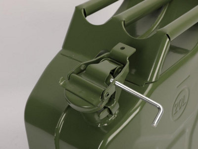 Phoenix JC20G 20 Litre Steel Jerry Can with Pouring Funnel and FREE DELIVERY