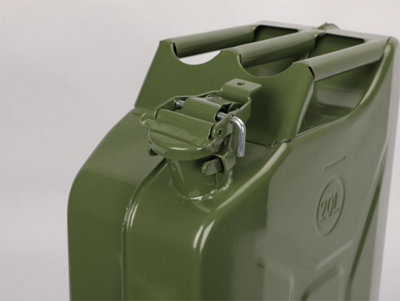 Phoenix JC20G 20 Litre Steel Jerry Can with Pouring Funnel and FREE DELIVERY