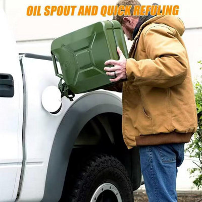 Phoenix JC20G 20 Litre Steel Jerry Can with Pouring Funnel and FREE DELIVERY - 7