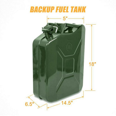 Phoenix JC20G 20 Litre Steel Jerry Can with Pouring Funnel and FREE DELIVERY - 4
