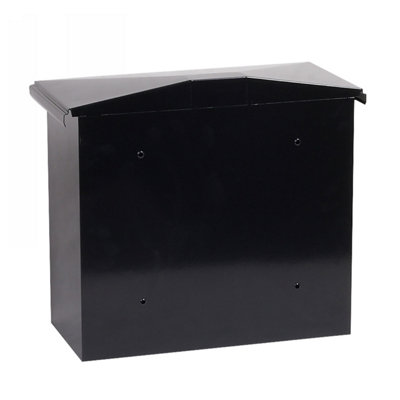 Phoenix Libro Front Loading Letter Box MB0115KB in Black with Key Lock - 5