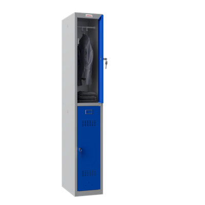 Phoenix PL 300D Series PL1233GBK 1 Column 2 Door Personal locker in ...