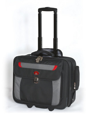 Phoenix SC0084C Venice 17 inch Laptop Security Case with Telescopic