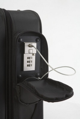 Phoenix SC0084C Venice 17 inch Laptop Security Case with Telescopic handle and Smooth Running Wheels