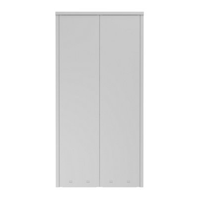 Phoenix SCL Series SCL1891GBE 2 Door 4 Shelf Steel Storage Cupboard Grey Body & Blue Doors with Electronic Lock - 5