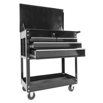 Phoenix TC3316BK Premium Portable Multifunctional Tool Cart