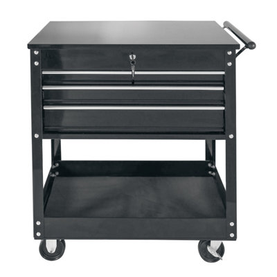 Phoenix TC3316BK Premium Portable Multifunctional Tool Cart - 3