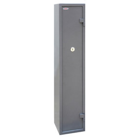 Phoenix Tucana GS8016K 5 Gun Safe with Internal Ammo Box and Key Lock. Includes Ground Floor Delivery & Position.
