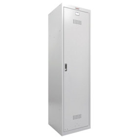 Phoenix Utility Locker Series UL1150GGE Single Door in Grey with Electronic Lock