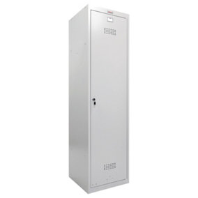 Phoenix Utility Locker UL1150GGK Single Door in Grey with Key Lock