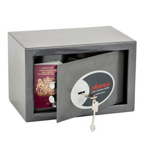 Phoenix Vela Home & Office SS0800K Size 1 Security Safe with Key Lock