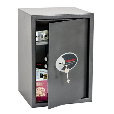 Phoenix Vela Home & Office SS0800K Size 4 Security Safe with Key Lock