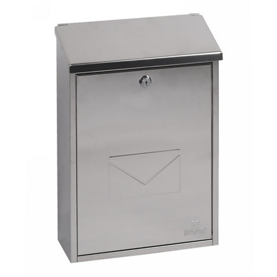 Phoenix Villa Stainless Steel Top Loading Letter Box MB0114KS - 3