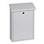 Phoenix Villa Top Loading Letter Box MB0114KW in White with Key Lock