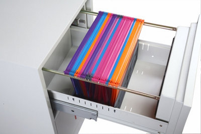 Phoenix World Class Vertical Fire File FS2252E 2 Drawer Filing Cabinet ...