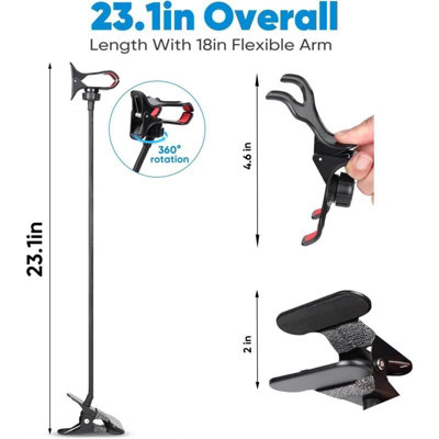 Generico New Upgraded Back Clip Type 360 Folding Bracket