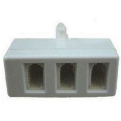 Phone Socket Tripler (For Answering Machine, Etc)