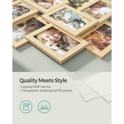 Photo Frame Gallery Set, Wall Picture Display Collection, Home Decor ...