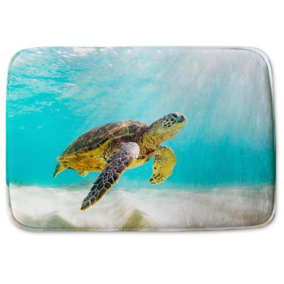 photo of Sea turtle in the Galapagos island (Bathmat) / Default Title