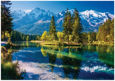 Photo Wallpaper 3D Nature Mountains Bedroom Non-Woven Wall Mural Modern 350x250 cm