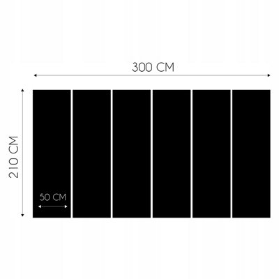 Photo Wallpaper Black and White Forest Jungle Non-Woven Wall Mural Modern 300x210 cm