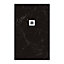 Pia Rectangle Black Marble Effect Shower Tray - 1500x800mm