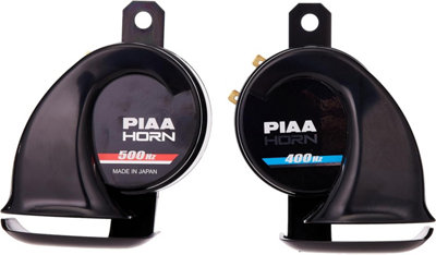 PIAA Sports Dual Tone Horn 400/500Hz 112db High Pitch LOUD - Super Light Weight
