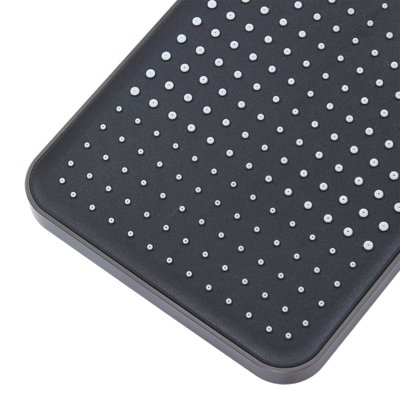 Piano-Key Wall-Mount Shower System, Digital Temperature Display, Rain ...
