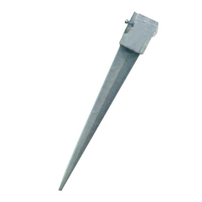 Picardy Bolt Grip Spike Silver (7.5 X 7.5 X 60cm) At B&q