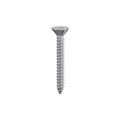Picardy Flat Self Tapping Screws (Pack of 200) Silver (One Size) Price Comparisons | Compare The Build