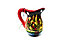 Picasso Hand Painted Design Ceramic Kitchen Dining Small Pourer Jug (H) 12cm