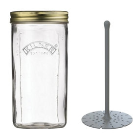 Pickle Jar with Lifter 1 Litre