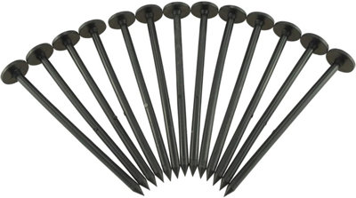 Picraft Weed Control Fabric Plastic Fixing Pegs, 5