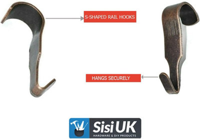 Picture Rail Hooks Bronze Narrow Picture Rail Hooks Heavy Duty Gallery ...