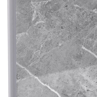 Pietra Grey Marble Bathroom PVC Cladding Shower Wet Wall Panels 1m x 2 ...