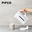 PIFCO White Kettle - 1.7 Litre Capacity - BPA Free - Auto Shut-Off and Boil-Dry Protection - Anti-Scale Filter and Anti Slip Feet