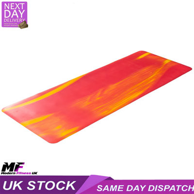 Pilates Yoga Exercise Mat Non Slip Folding Extra Thick 60mm Workout Gym ...