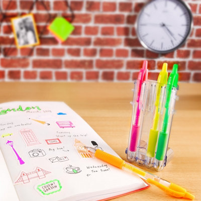 Westcott Rollerball Pen Green Pack Of 10 | Value Pack Of 10 Rollerball Pen Green Ink | Precise 0.5 Mm Line Width, Transparent Level Indicator, Capillary Technology, Ergonomic Grip | E-730648 00